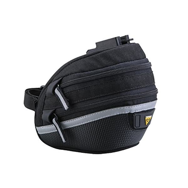 Topeak Wedge II Seat Pack - Black/Silver, Small  - $52.00
