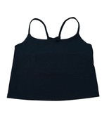 Girlfriend Collective 1031 Cleo Halter Tank Top Black Size 6XL New - $51.45 CAD
