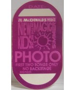 NEW KIDS ON THE BLOCK NKOTB - VINTAGE ORIGINAL CONCERT TOUR CLOTH BACKST... - $12.00