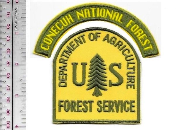 National Forest USFS Alabama Conecuh National Forest US Forest Service W... - $9.99