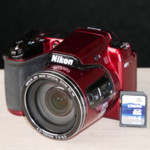 Nikon COOLPIX L840 16 MP 38X Optical Zoom *GOOD/TESTED* W AA + 16GB SD - $98.00