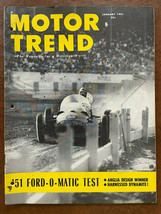 MOTOR TREND Magazine Cars January 1951 Ford-O-Matic - $4.94