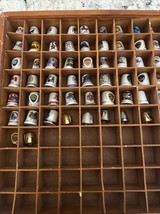 62 Thimbles  Bundle JobLot Holiday Brands Animals Collection Cottage Cor... - $49.49
