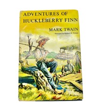 Vintage 1954 Adventures of Huckleberry Finn Mark Twain Hardcover Dust Jacket - £15.03 GBP