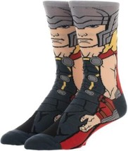 Men&#39;s Super Hero Marvel Comics Thor Character 360 Crew Socks - $254.70 MXN