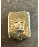 Vtg Trinket Box CROSS LONDON Repoussé Cigarette Silverplate Metal Jewelr... - $54.09 CAD