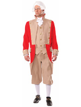 Forum Novelties Men&#39;s British Red Coat Xl Deluxe Costume, Multi, X-Large - £146.23 GBP