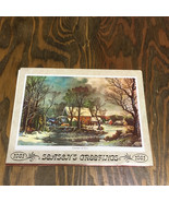 Vintage shoe store advertising small 1981 season&#39;s greetings calendar  - $359.21 MXN