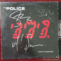 The Police - Autographed &#39;Ghost in the Machine&#39; LP - COA #PC58890 - £1,177.55 GBP