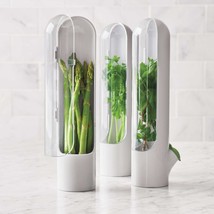 Glass Storage Container Fresh Herb Keeper - £16.86 GBP