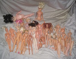 Vintage Hollow Plastic Blow Mold Barbie Clone Doll Parts Arms LEGS bodie... - $120.00