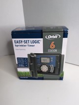 New Orbit 27896 Easy-Set Logic Indoor/Outdoor Sprinkler Timer 6-Station - £34.37 GBP