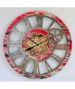 AMERICA LINE WALL CLOCK ROUND 36 INCH RED LAVA - $471.70 CAD