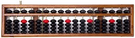 Thy Collectibles Old-Fashioned 17 Digit Rods Wooden Abacus Soroban Chinese - £28.76 GBP