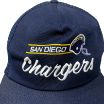 VTG NWT Annco San Diego Chargers Mesh Trucker Snapback Hat Professional Model - £80.12 GBP