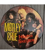 Motley Crue signed lp Helter Skelter, 4 original members, Original, Vint... - $8,553.08 MXN