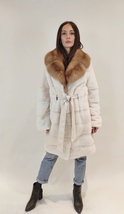 handmade mink fur coat. custom order including. mink coat. real fur. - £1,433.65 GBP