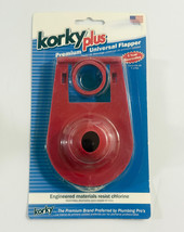 Korky Plus Classic Rubber Flapper with Chain 2001BP Korky 2001BP 5 &amp; 7 Gal. - $126.57 MXN