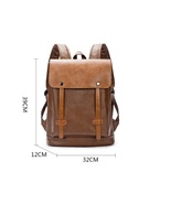 Outdoor &amp; Outwear Backpack PU Leather Anti Theft Waterproof Laptop Trave... - $45.99