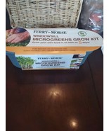 Ferry-Morse KMG6 Windowsill Microgreens Grow Kit,  Red &amp; Green Mustard  ... - $28.29 CAD
