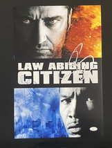 Gerard Butler &amp; Jamie Foxx Autographed 12x18 Photograph Law Abiding Citizen Jsa - £374.31 GBP