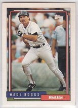 M) 1992 Topps Baseball Trading Card - Wade Boggs #10 - $1.97