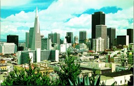 Panoramic View of San Francisco California CA Chrome Postcard UNP - £3.11 GBP