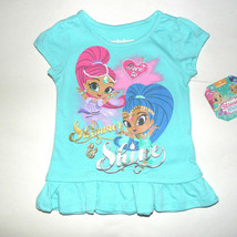 Nickelodeon Shimmer and Shine Toddler Girls  T-Shirts 3T or 4T NWT (P) - $9.59