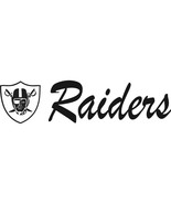 Las Vegas Raiders 12&quot; Vinyl Car Truck Decal Window Sticker - $7.84