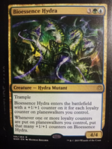 Bioessence Hydra Magic The Gathering War Of The Spark 186 Rare Green Hyd... - $2.67