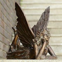 SPI Home- San Pacific Intl 50872 Fairy At Rest Garden Sculpture - £159.43 GBP