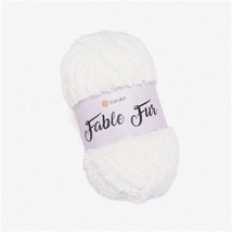 FableSoft Chunky Fluffy Fuzzy 100g Super Bulky Yarn for Crochet and Knitting - £29.74 GBP