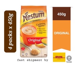 Nestle Nestum All Family Multi Grain Nutritious Cereal 4 packs x450G ship by DHL - $108.89