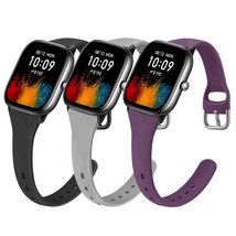 3 Pack Bands For Amazfit Gts,Gts 2,Gts 2E,Gts 2 Mini, 20Mm Quick Release Soft Sl - £14.89 GBP