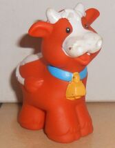 Fisher Price Current Little People Cow FPLP - $4.90