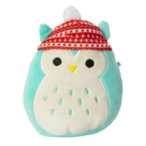 KellyToy 4.5&quot; Squishmallows Plush - New - Winston the Owl - £7.99 GBP