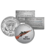 M1 GARAND Gun Firearm JFK Kennedy Half Dollar US Colorized Coin - £6.73 GBP