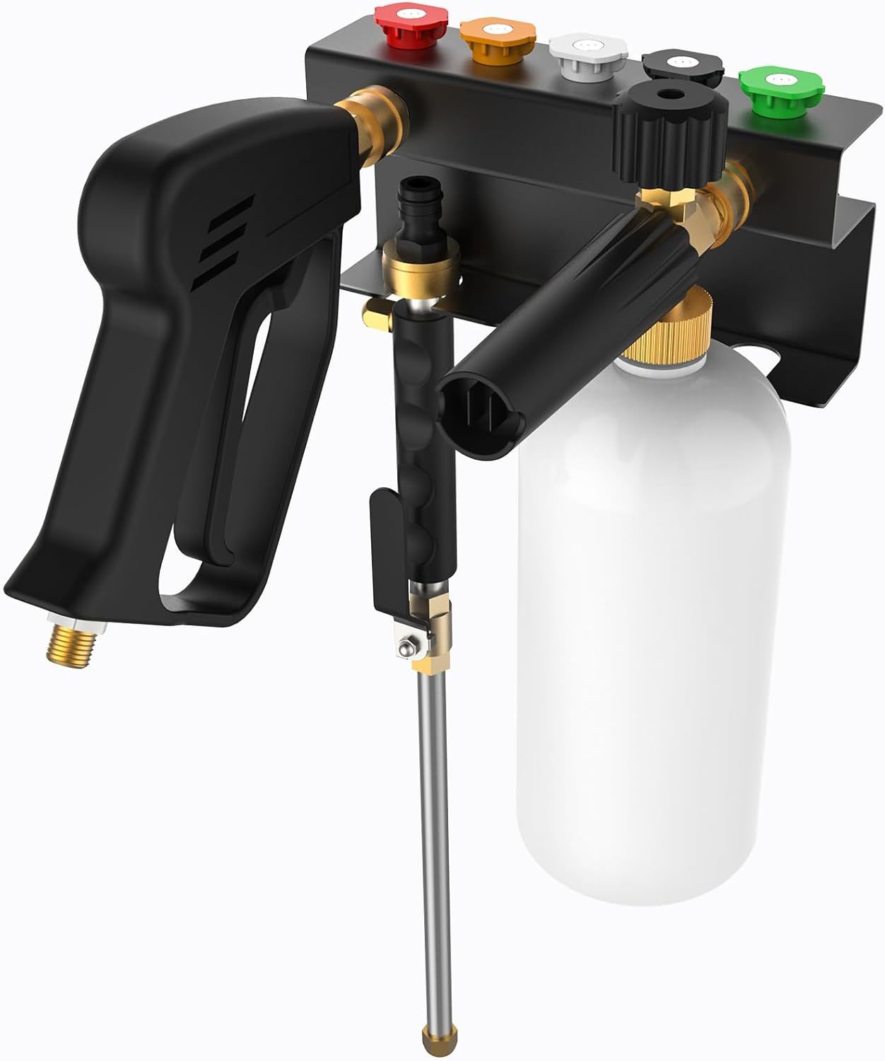 Pressure Washer Gun Holder, Power Washer&amp;Snow Foam Cannon Quick Disconne... - $33.99