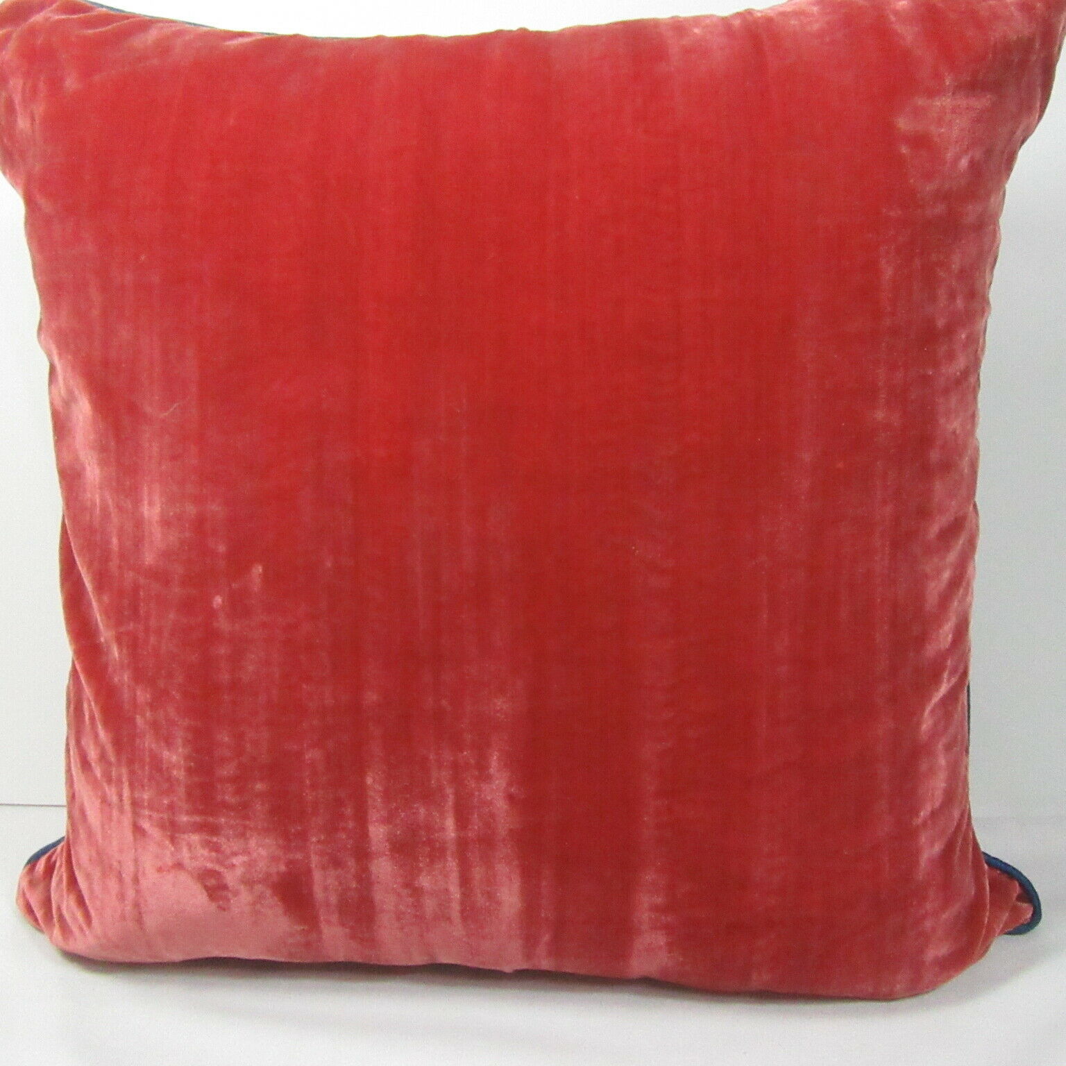 Tracy Porter Poetic Wanderlust Red Velvet 20-inch Square Decorative Pillow - £39.50 GBP