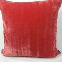 Tracy Porter Poetic Wanderlust Red Velvet 20-inch Square Decorative Pillow - £39.87 GBP