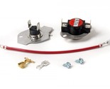 OEM Thermal Fuse &amp; Thermostat Kit For Kenmore 11066662501 11096586210 11... - $28.58