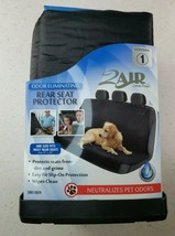 2Air Rear Seat Pet Protector Dog Child 1pc Back Seat Cover- Black NEW - £16.35 GBP