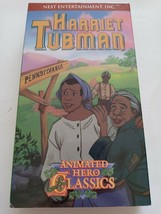 NEST Animated Hero Classics Harriet Tubman 1996 VHS Video - £7.92 GBP