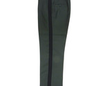 Mens Class A OFFICER Serge Green US Army Dress Pants WITH BLACK BRAID Al... - $49.49