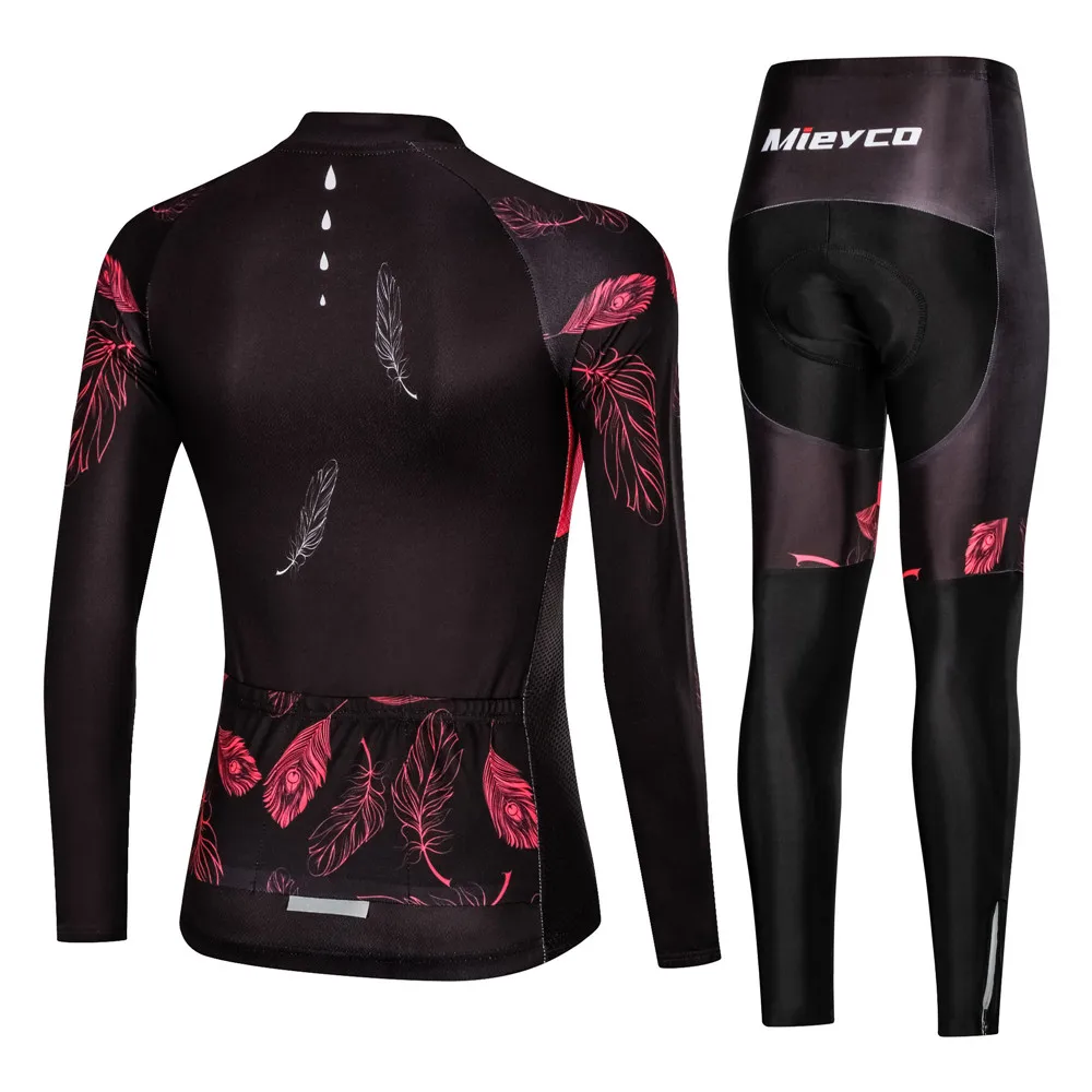Sporting Women Cycling  Mtb Bicycle Clothes Female Ciclismo Long Sleeves Road Bi - £38.53 GBP