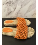 Fashion Nova Ansley Orange Sandals  - $14.85