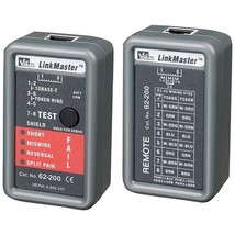 IDEAL 62-200 LinkMaster RJ45 CAT5E/6 Ethernet Wiremapper Tester - $1,662.42 MXN