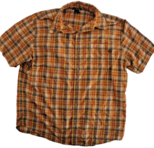 Marmot Mens Plaid Button Down Shirt Size L - $16.83