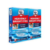 Ethos Heavenly AMD Eye Drops for Age-Related Macular Degeneration 2 x Boxes 20ml - £119.60 GBP