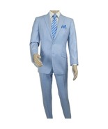 Men RENOIR suit Solid 2 Button Business Formal All Purpose Slim Fit 203-... - €136,38 EUR